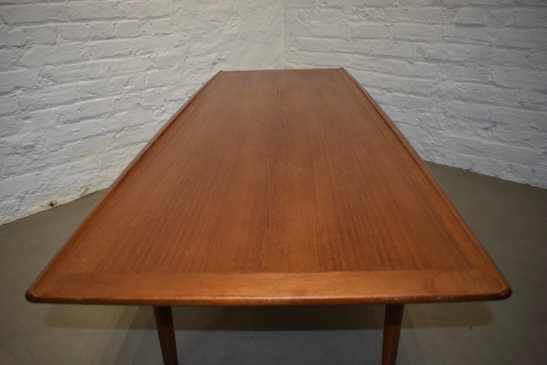 Danish coffee table with shelf by Grete Jalk for Golstrup (1950s)