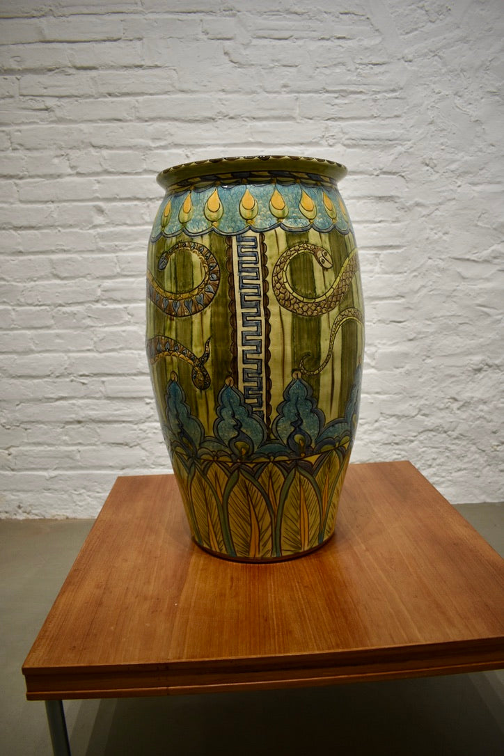 Hand Thrown Vase by Debbie Prosser c.1992