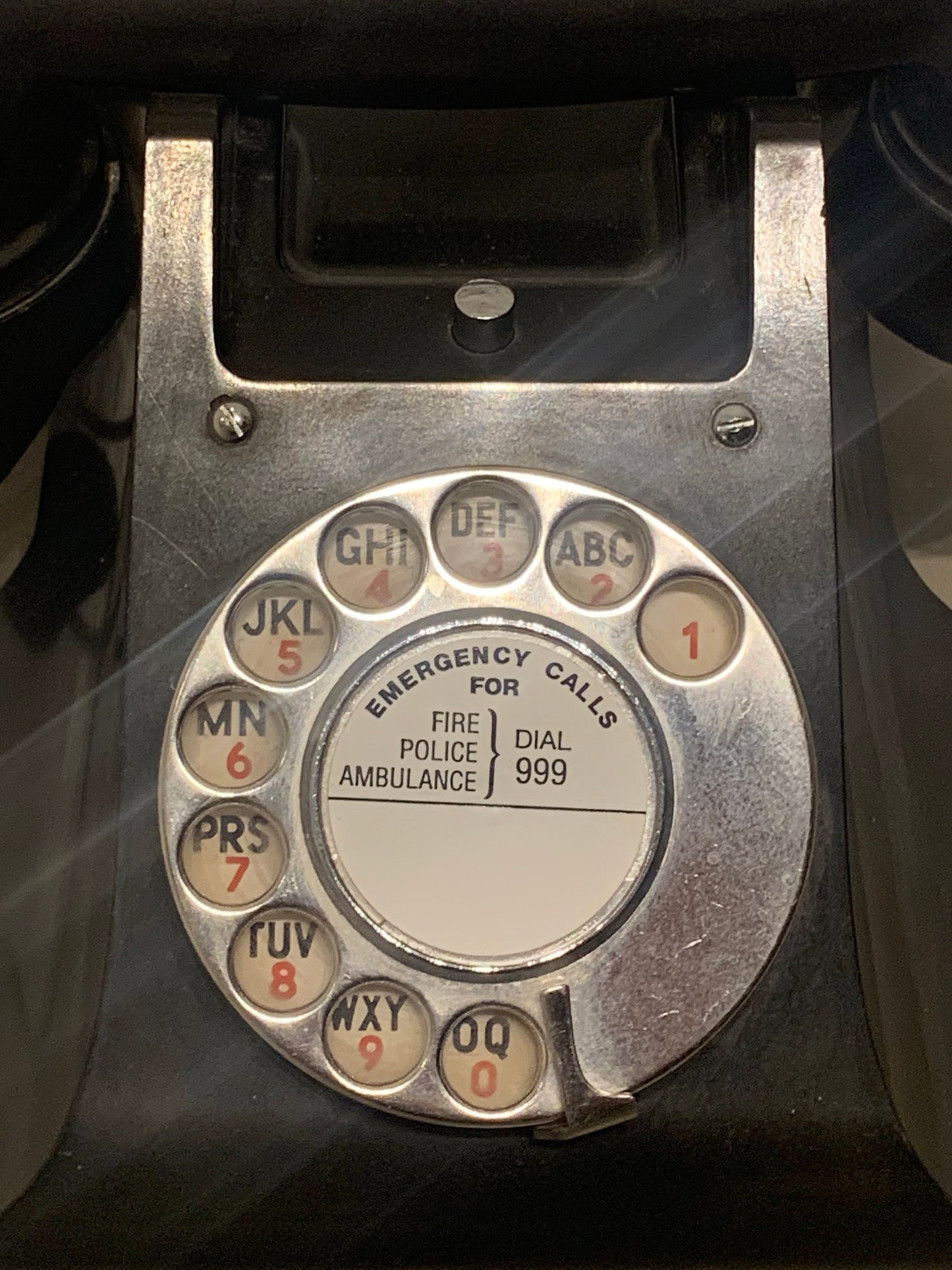 Vintage bakelite phone