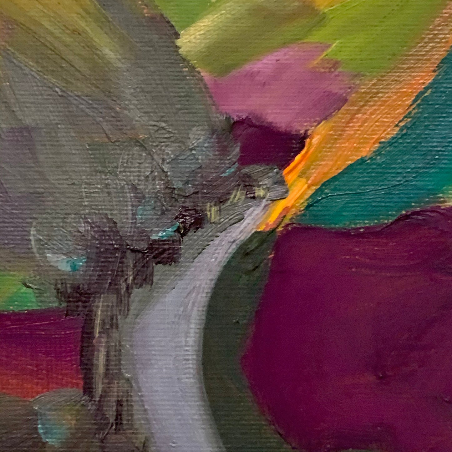 Welsh Hills #3 Oil Painting