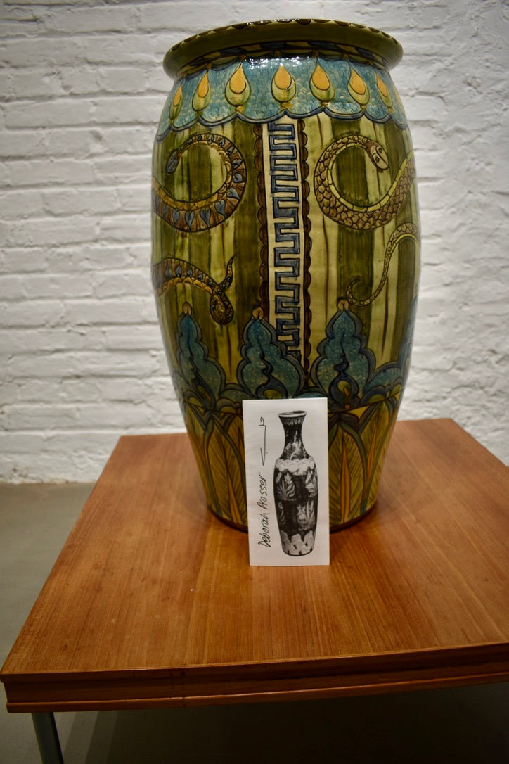 Hand Thrown Vase by Debbie Prosser c.1992