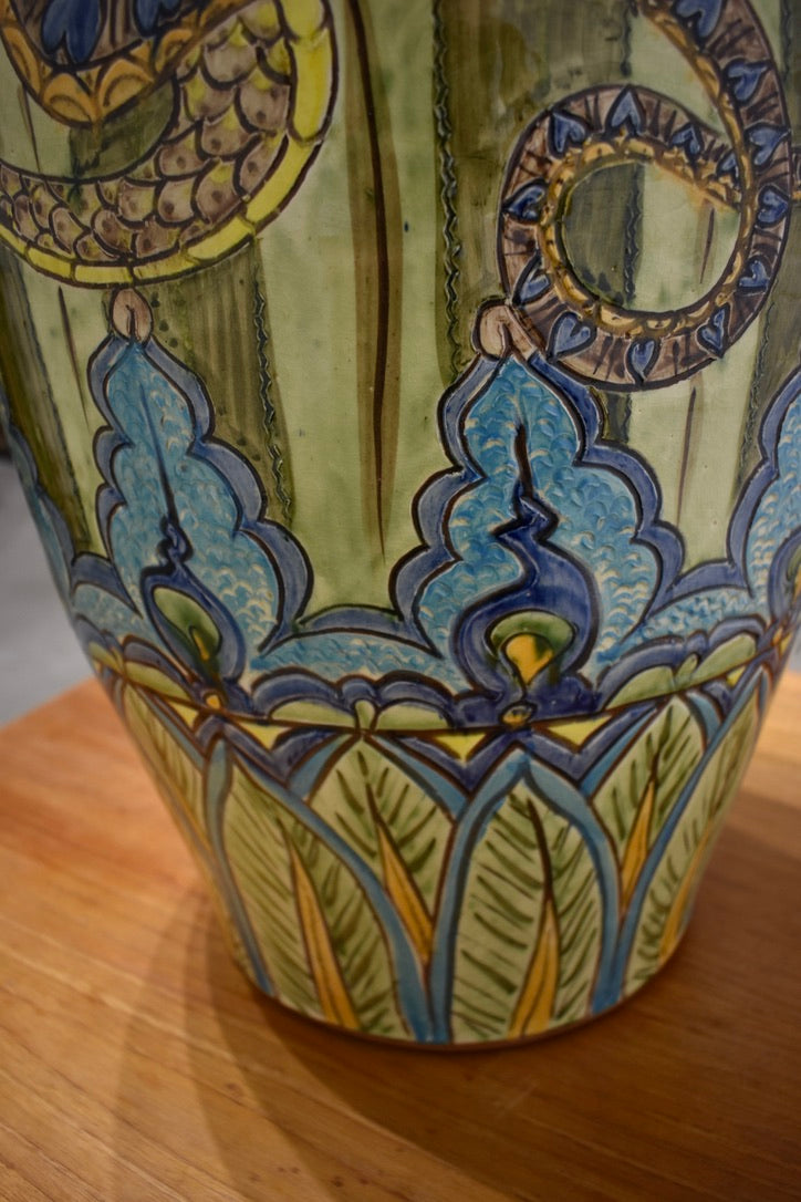 Hand Thrown Vase by Debbie Prosser c.1992