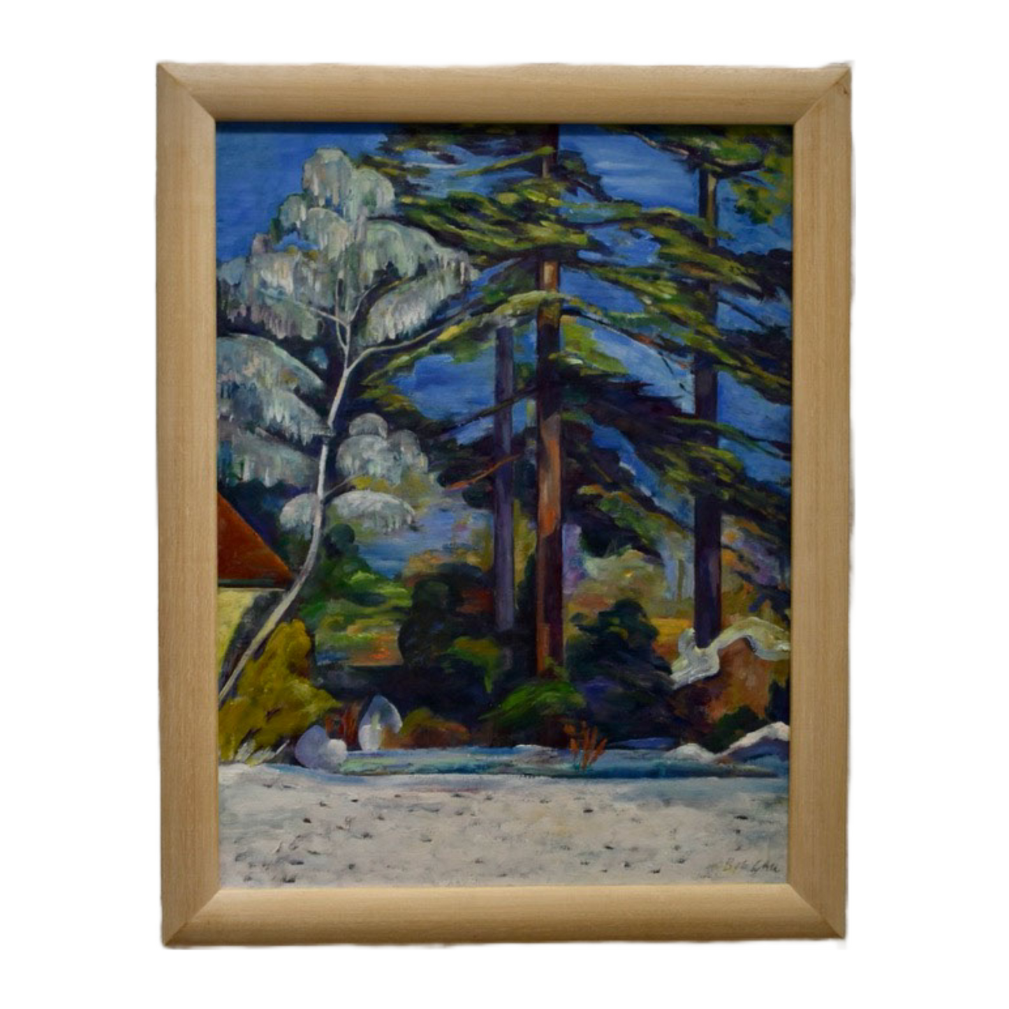 'Garden in the Snow' by Bob Gale