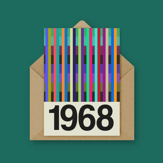 Weave Year Card (Available in years 1960 to 1969)