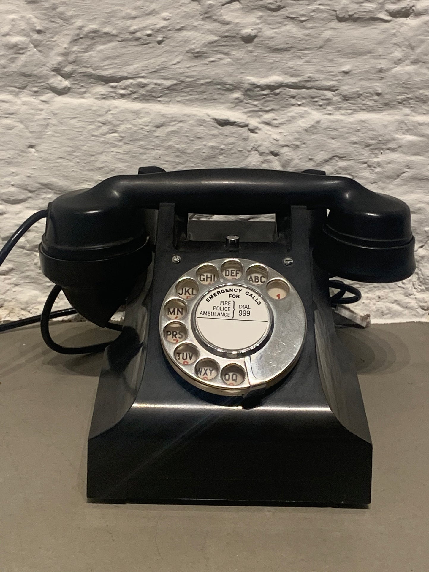 Vintage bakelite phone