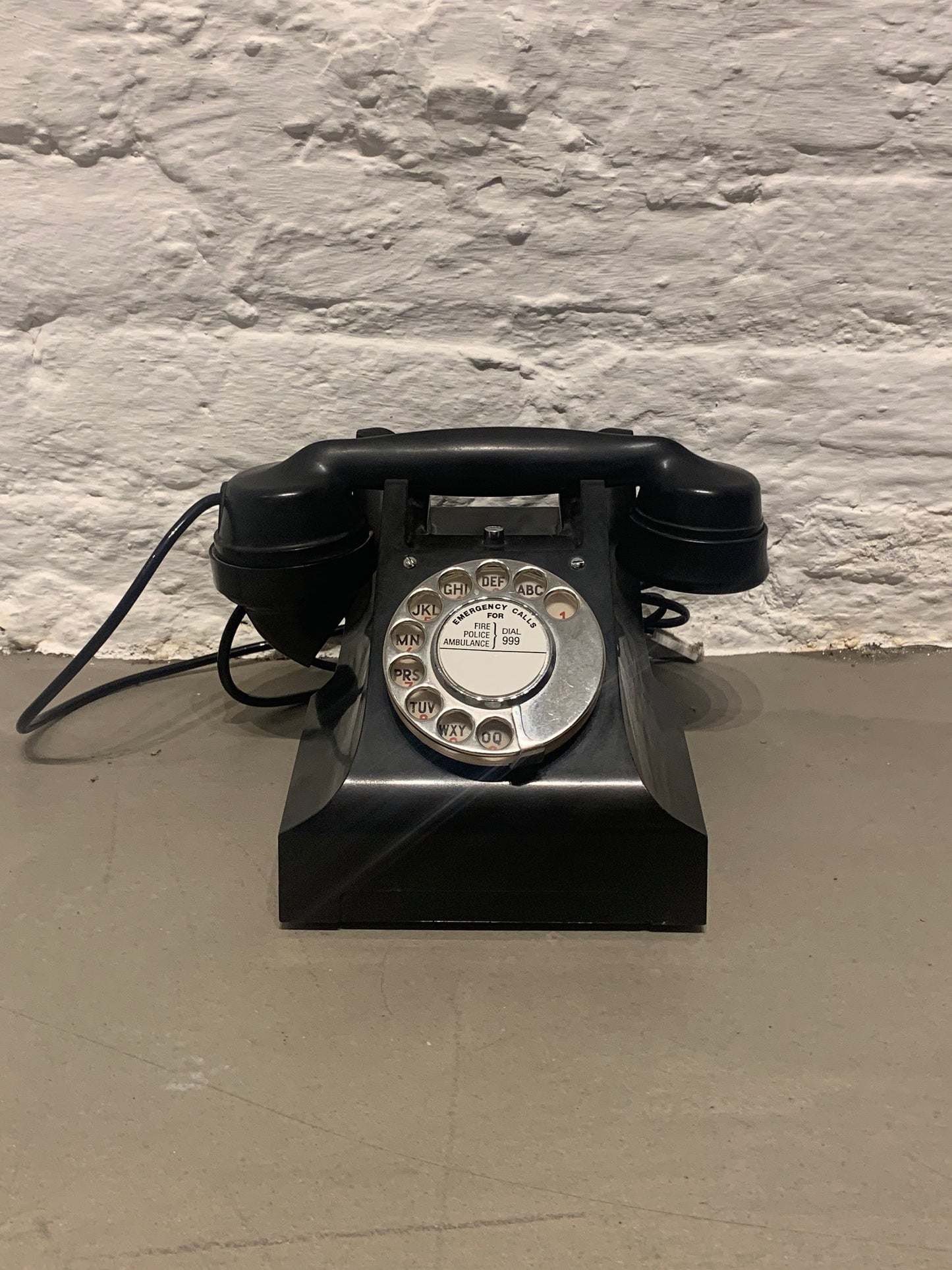Vintage bakelite phone