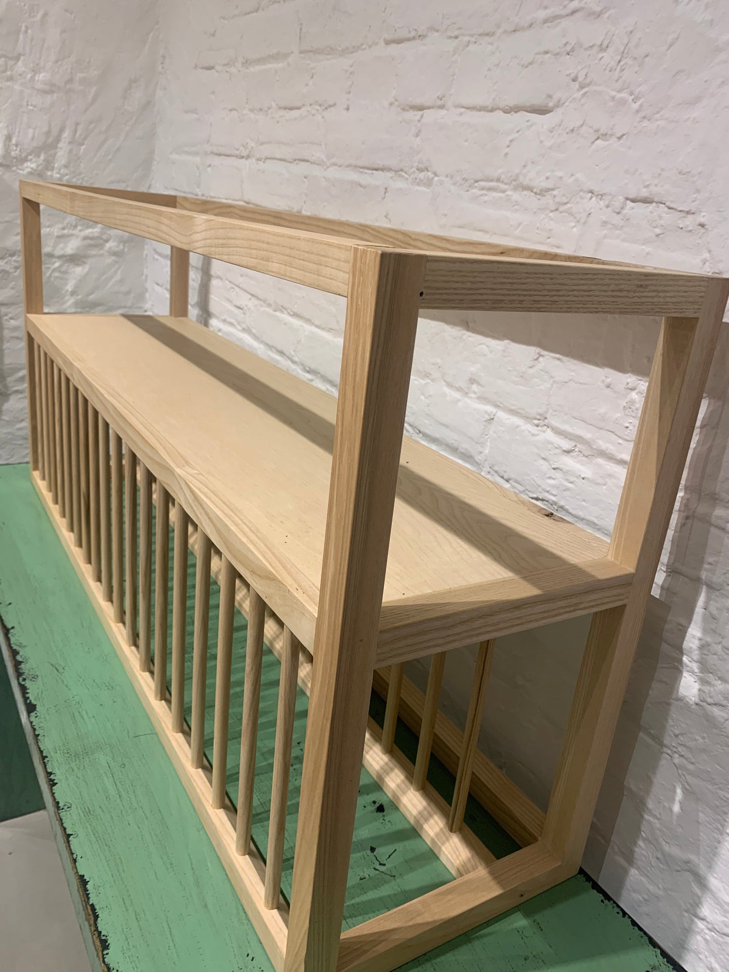 Handmade Beech Plate rack