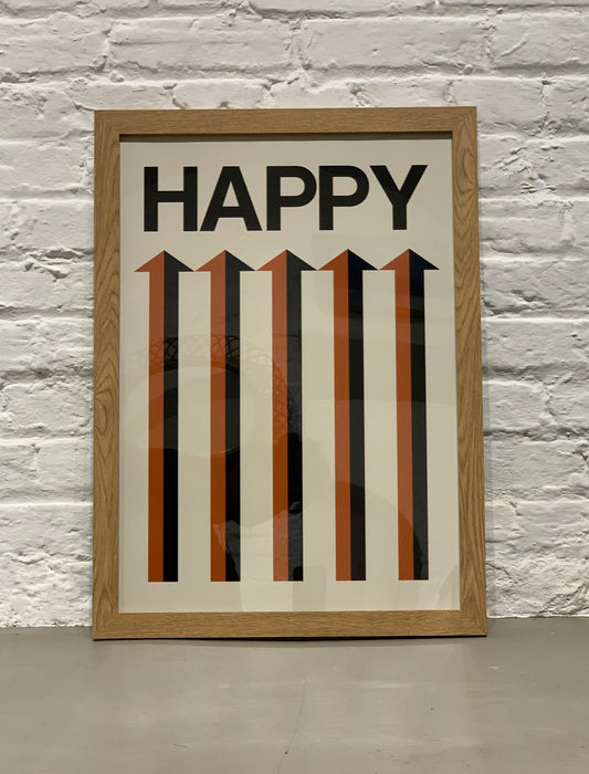 Happy Art Print